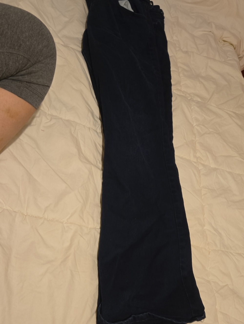 Old Navy Dark Blue Micro-Flare Jeans